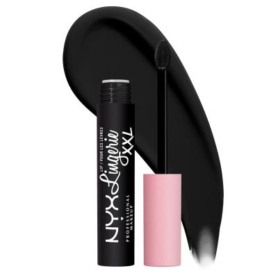 NYX Professional Makeup Lip Lingerie XXL Pomadka dla kobiet 4 ml Odcień 31 Naughty Noir