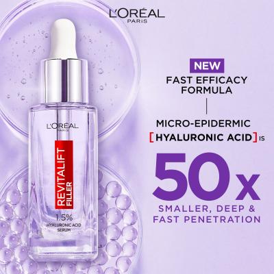 L&#039;Oréal Paris Revitalift Filler HA 1,5% Serum do twarzy dla kobiet 30 ml