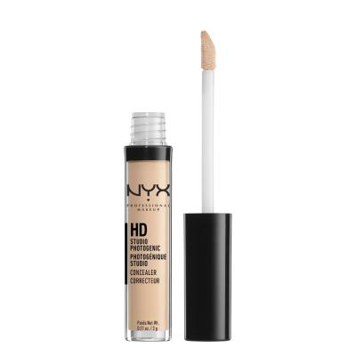 NYX Professional Makeup HD Concealer Korektor dla kobiet 3 g Odcień 03 Light