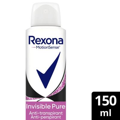Rexona MotionSense Invisible Pure 48H Antyperspirant dla kobiet 150 ml