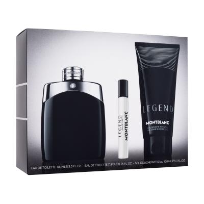 Montblanc Legend SET1 Zestaw EDT 100 ml + żel pod prysznic 100 ml + EDT 7,5 ml