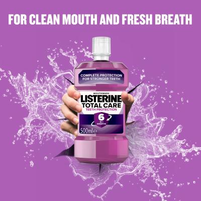 Listerine Total Care Teeth Protection Płyn do płukania ust 500 ml