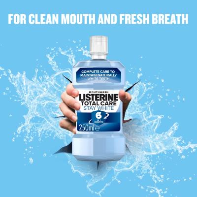 Listerine Total Care Stay White Mouthwash 6 in 1 Płyn do płukania ust 250 ml