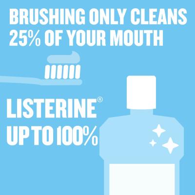 Listerine Total Care Stay White Mouthwash 6 in 1 Płyn do płukania ust 500 ml