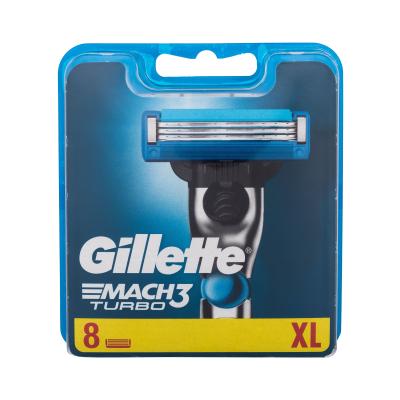 Gillette Mach3 Turbo Wkład do maszynki dla mężczyzn Zestaw