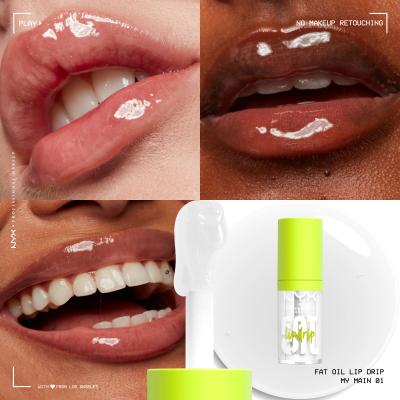 NYX Professional Makeup Fat Oil Lip Drip Olejek do ust dla kobiet 4,8 ml Odcień 01 My Main