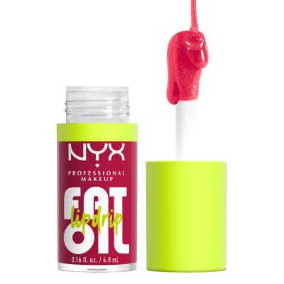NYX Professional Makeup Fat Oil Lip Drip Olejek do ust dla kobiet 4,8 ml Odcień 05 Newsfeed