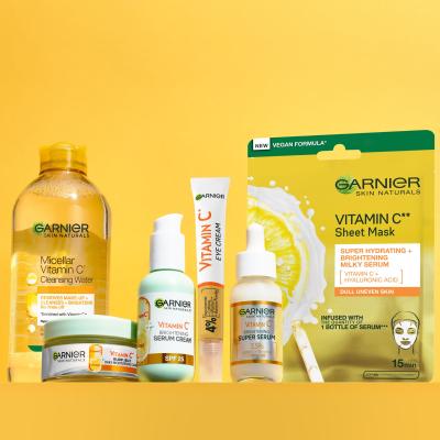 Garnier Skin Naturals Vitamin C Brightening Serum Cream SPF25 Serum do twarzy dla kobiet 50 ml