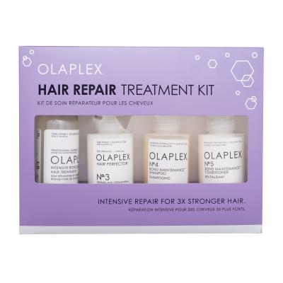Olaplex Hair Repair Treatment Kit Serum do włosów dla kobiet Zestaw Uszkodzone pudełko