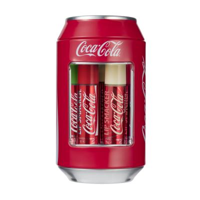 Lip Smacker Coca-Cola Can Collection Zestaw Balsam do ust 6 x 4 g + Puszka