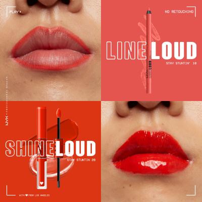 NYX Professional Makeup Line Loud Konturówka do ust dla kobiet 1,2 g Odcień 10 Stay Stuntin