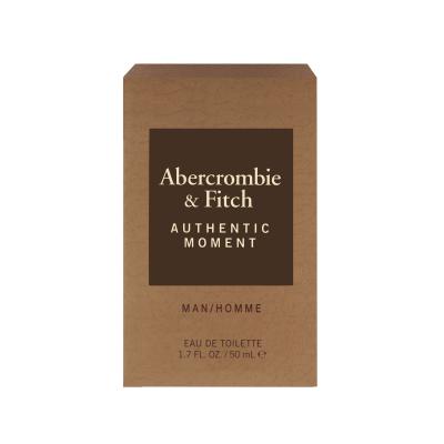 Abercrombie &amp; Fitch Authentic Moment Woda toaletowa dla mężczyzn 50 ml