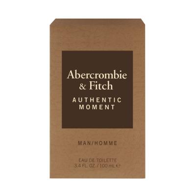 Abercrombie &amp; Fitch Authentic Moment Woda toaletowa dla mężczyzn 100 ml