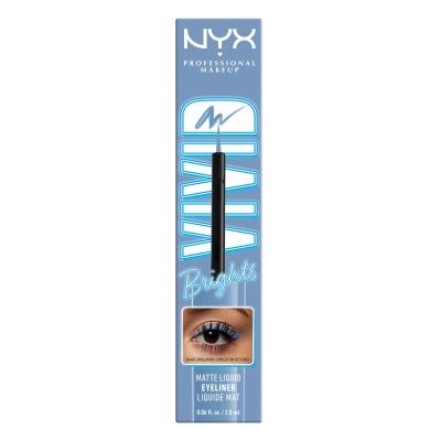 NYX Professional Makeup Vivid Brights Eyeliner dla kobiet 2 ml Odcień 05 Cobalt Crush