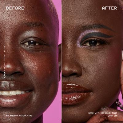 NYX Professional Makeup Bare With Me Blur Tint Foundation Podkład dla kobiet 30 ml Odcień 24 Java