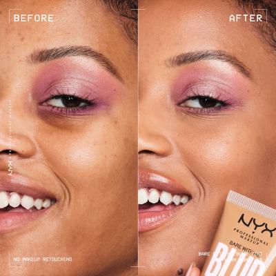 NYX Professional Makeup Bare With Me Blur Tint Foundation Podkład dla kobiet 30 ml Odcień 15 Warm Honey