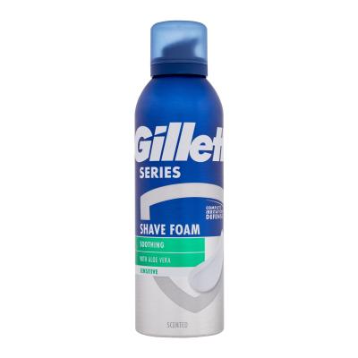 Gillette Series Sensitive Pianka do golenia dla mężczyzn 200 ml