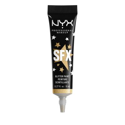 NYX Professional Makeup SFX Glitter Paint Podkład dla kobiet 8 ml Odcień 01 Graveyard Glam