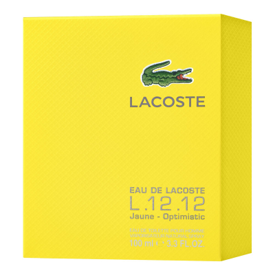 Lacoste Eau de Lacoste L.12.12 Jaune (Yellow) Woda toaletowa dla mężczyzn 100 ml