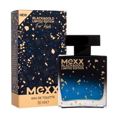 Mexx Black & Gold Limited Edition Woda toaletowa dla mężczyzn 50 ml