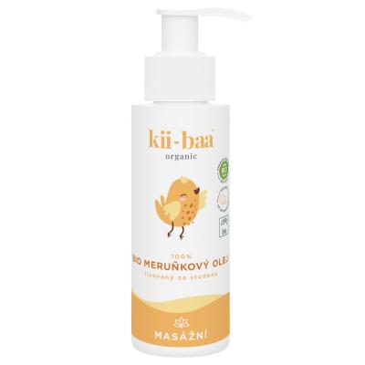 Kii-Baa Organic Baby Bio Apricot Oil Olejek do ciała dla dzieci 100 ml