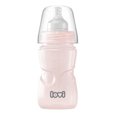 LOVI Trends Bottle 3m+ Pink Butelki dla niemowląt dla dzieci 250 ml