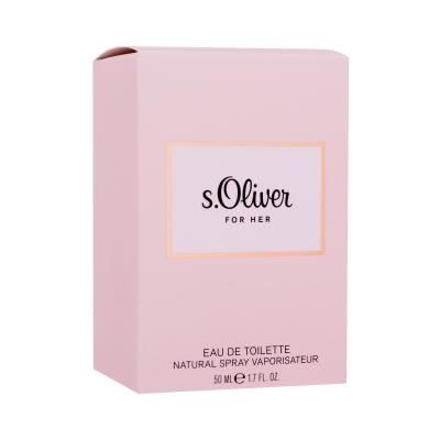 s.Oliver For Her Woda toaletowa dla kobiet 50 ml Uszkodzone pudełko
