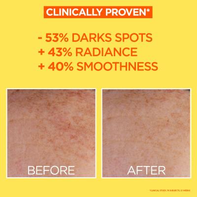 Garnier Skin Naturals Vitamin C Daily UV Invisible SPF50+ Krem do twarzy na dzień dla kobiet 40 ml