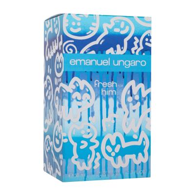 Emanuel Ungaro Fresh For Him Woda toaletowa dla mężczyzn 50 ml Uszkodzone pudełko