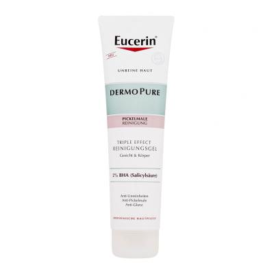Eucerin DermoPure Triple Effect Cleansing Gel Żel oczyszczający dla kobiet 150 ml