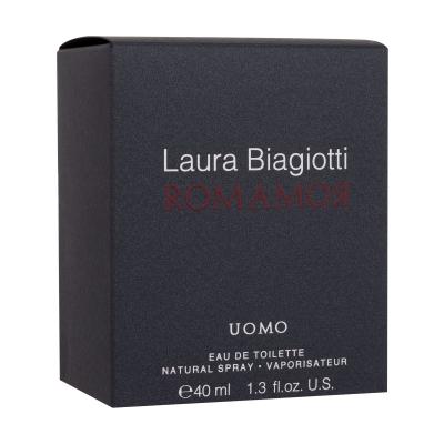 Laura Biagiotti Romamor Uomo Woda toaletowa dla mężczyzn 40 ml
