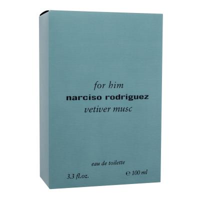 Narciso Rodriguez For Him Vetiver Musc Woda toaletowa dla mężczyzn 100 ml