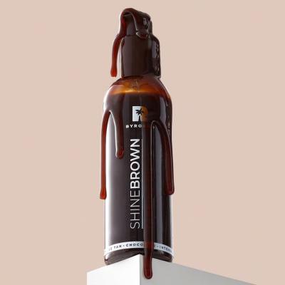 Byrokko Shine Brown Chocolate Tanning Oil Preparat do opalania ciała dla kobiet 145 ml