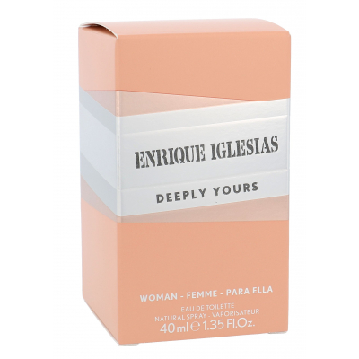 Enrique Iglesias Deeply Yours Woman Woda toaletowa dla kobiet 40 ml