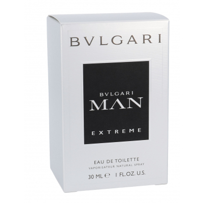 Bvlgari Bvlgari Man Extreme Woda toaletowa dla mężczyzn 30 ml Uszkodzone pudełko