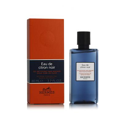 Hermes Eau de Citron Noir No-Rinse Cleansing Gel Antybakteryjne kosmetyki 80 ml