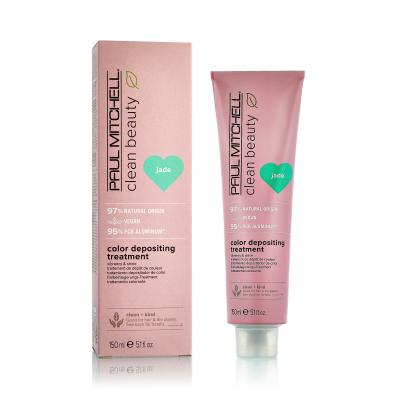 Paul Mitchell Clean Beauty Color Protect Color Depositing Treatment Maska do włosów dla kobiet 150 ml Odcień Jade