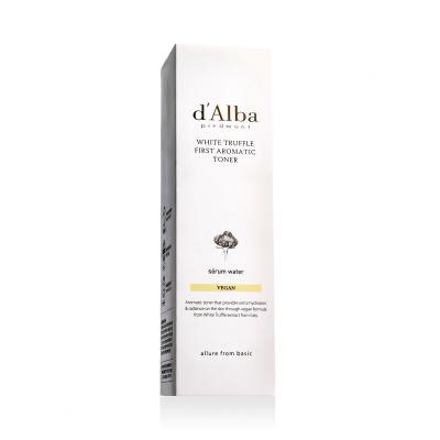 d'Alba White Truffle First Aromatic Toner Wody i spreje do twarzy dla kobiet 155 ml