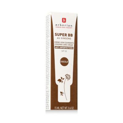 Erborian Super BB Covering Care-Cream SPF20 Krem BB dla kobiet 15 ml Odcień Chocolate
