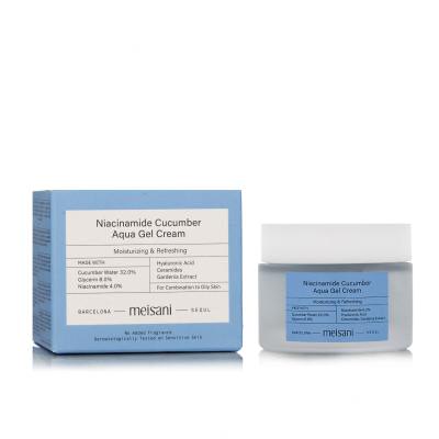 Meisani Niacinamide Cucumber Aqua Gel Cream Krem do twarzy na dzień 50 ml