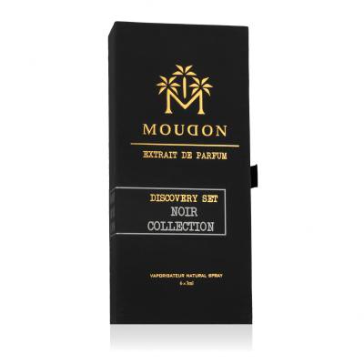 Moudon Discovery Set Noir Collection Zestaw ekstrakt perfum 6 x 3 ml