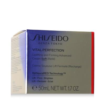 Shiseido Vital Perfection Uplifting &amp; Firming Advanced Cream Soft Krem do twarzy na dzień dla kobiet Napełnienie 50 ml