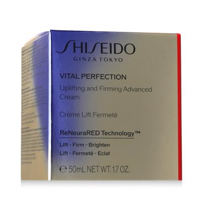 Shiseido Vital Perfection Uplifting &amp; Firming Advanced Cream Krem do twarzy na dzień dla kobiet 50 ml