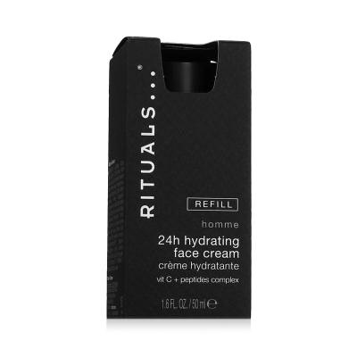 Rituals Homme 24h Hydrating Face Cream Krem do twarzy na dzień dla mężczyzn Napełnienie 50 ml