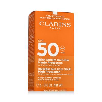 Clarins Sun Care Invisible Stick SPF50 Preparat do opalania twarzy 17 g