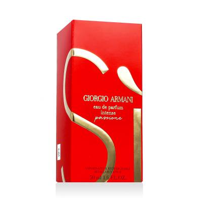 Giorgio Armani Sì Passione Intense 2024 Woda perfumowana dla kobiet Do napełnienia 50 ml