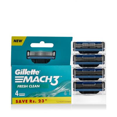 Gillette Mach3 Fresh Clean Wkład do maszynki dla mężczyzn Zestaw