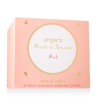 Emanuel Ungaro Fruit d'Amour Pink Woda toaletowa dla kobiet 100 ml