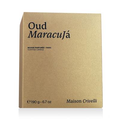 Maison Crivelli Oud Maracujá Świeczka zapachowa 190 g