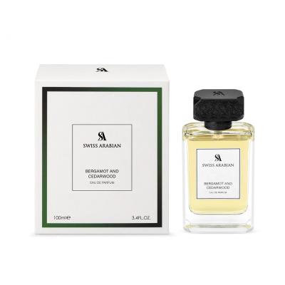 Swiss Arabian Bergamot and Cedarwood Woda perfumowana dla mężczyzn 100 ml